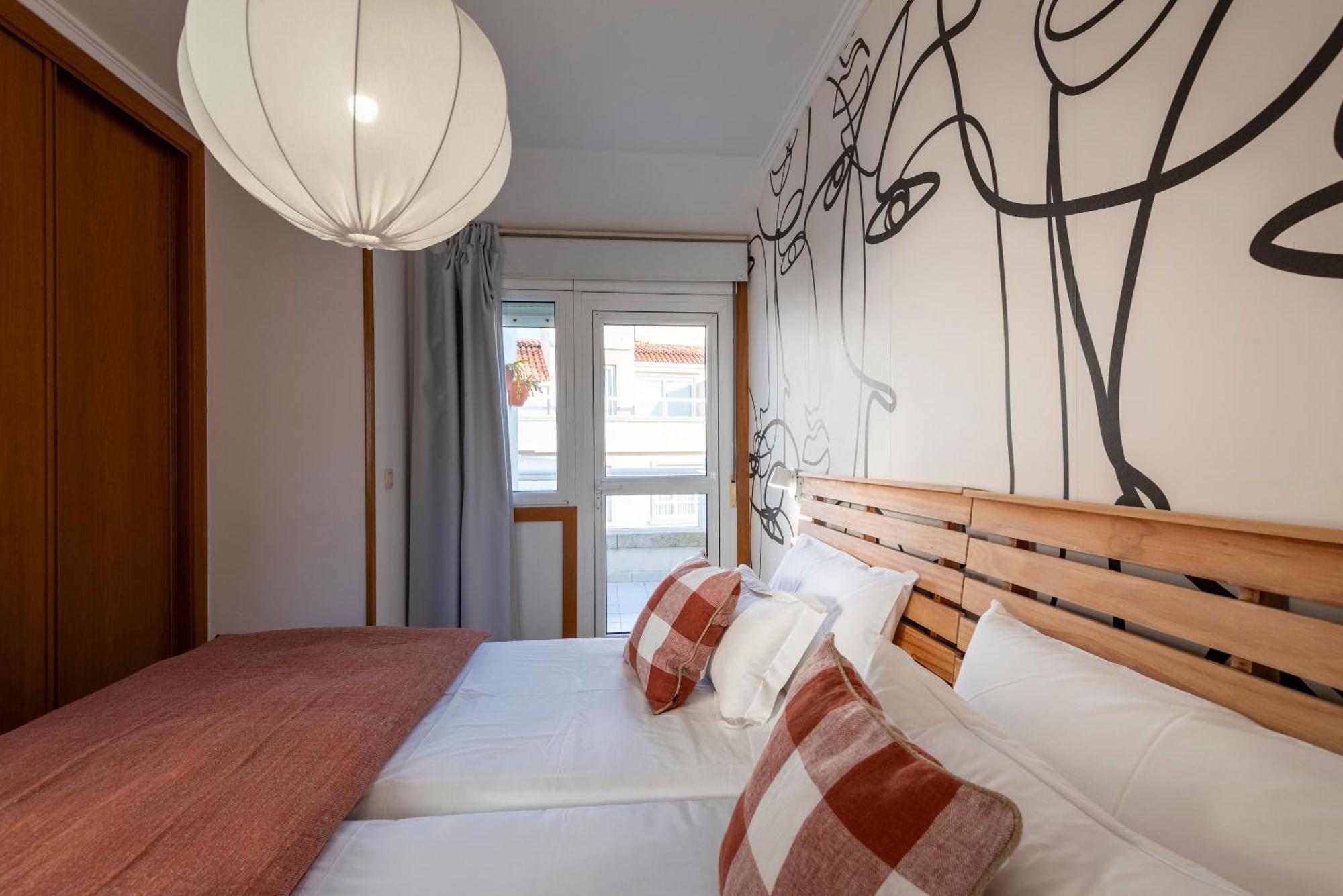 Apartamento Playa Silgar -50 M Playa Con 2 Garajes Y 3 Dormitorios サンシェンショ エクステリア 写真