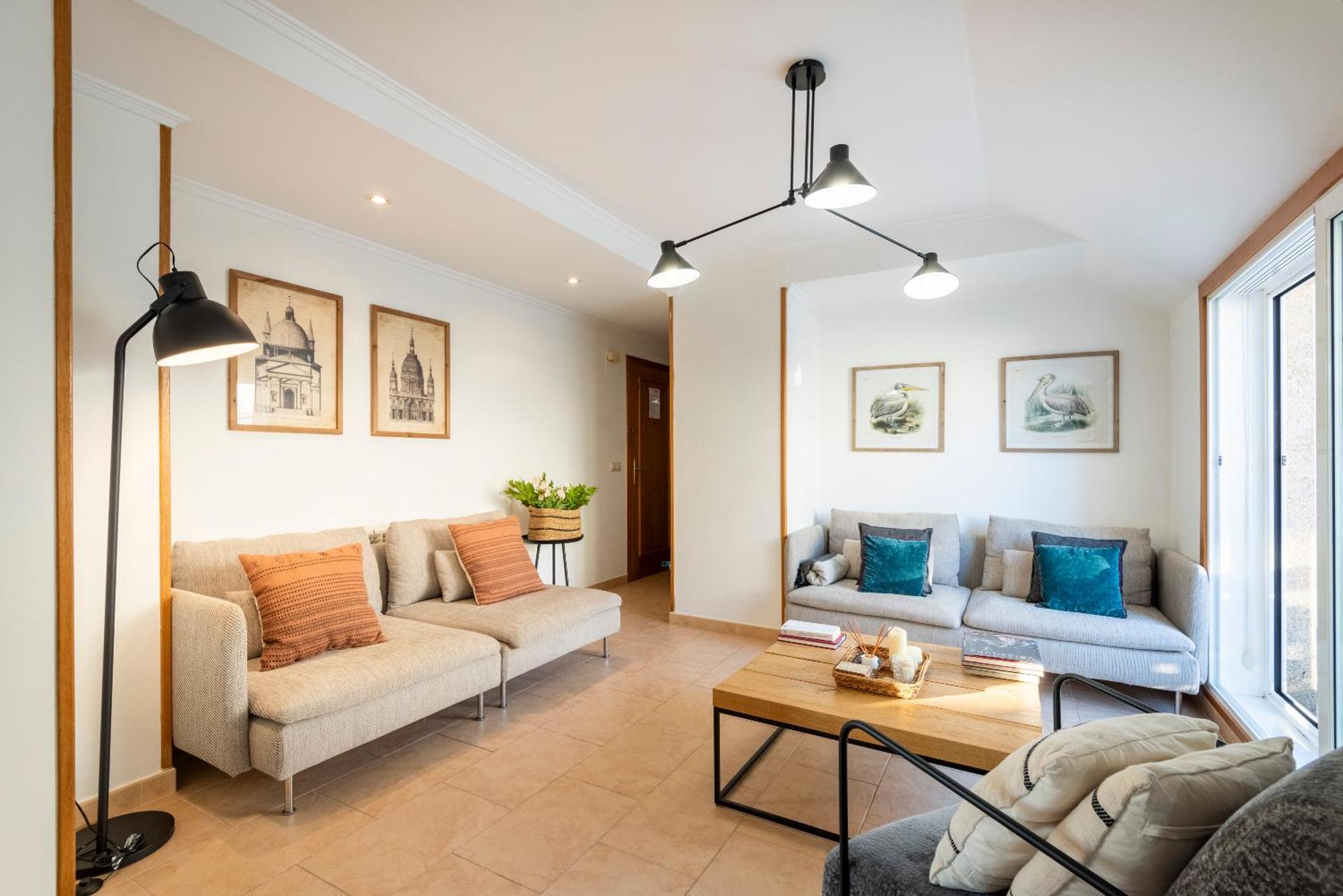 Apartamento Playa Silgar -50 M Playa Con 2 Garajes Y 3 Dormitorios サンシェンショ エクステリア 写真